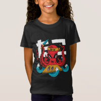 Grappige Octopus Sushi Chef Ontwerp