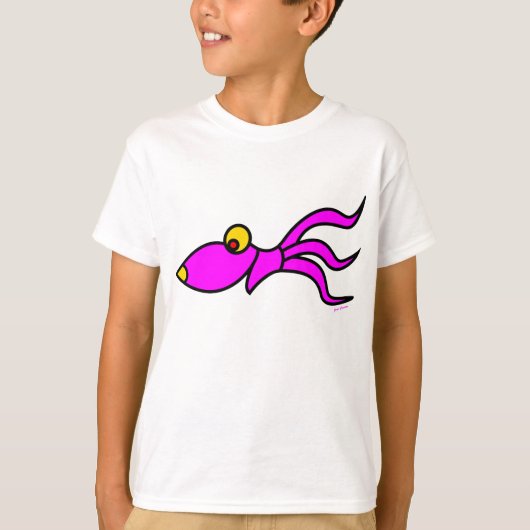 grappige octopus van jangocreation t-shirt (Voorkant)