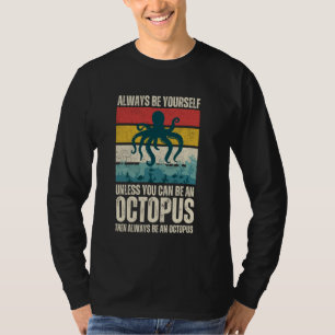 Grappige Octopus Voor Mannen Vrouwen Kinderen Biol T-shirt