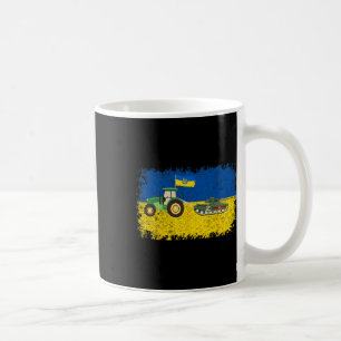 Grappige Oekraïense boer steelt Tank Meme Ik sta a Koffiemok