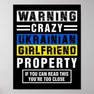 Grappige Oekraïense Vriendin Quotes Uitspraken Boy Poster