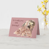 grappige of het Beledigen van de 29ste Verjaardag Kaart (Gele Bloem)