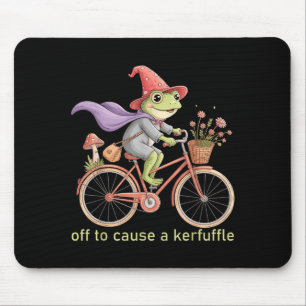 Grappige Off om een rel te schoppen Whimsical Wiza Muismat
