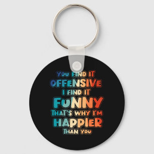 Grappige Offensieve Sarcastische Humor Citaten Gee Sleutelhanger