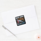 Grappige Offensieve Vernederende Ongepaste Humor Vierkante Sticker (Envelop)