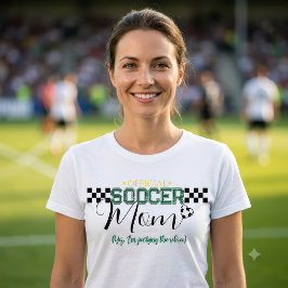 Grappige Officiële Voetbalmoeder die de Scheidsrec Tri-Blend Shirt
