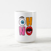 Grappige “Oh Nee” Cartoon Koffiemok (Center)