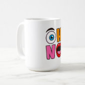 Grappige “Oh Nee” Cartoon Koffiemok (Voorkant links)