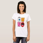 Grappige “Oh Nee” Cartoon T-shirt (Voorkant volledig)