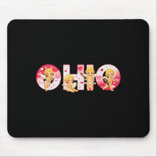 Grappige Ohio Cud Midwesterse Feest O-h-i-o In Val Muismat