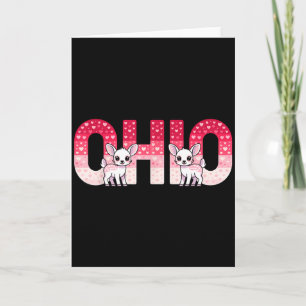 Grappige Ohio Herten Midwestern Feest O-h-i-o In V Kaart