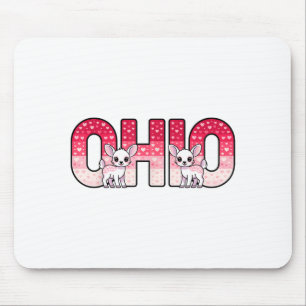 Grappige Ohio Herten Midwesterse Feest O-h-i-o Op  Muismat