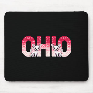 Grappige Ohio Herten Midwesterse Feest O-h-i-o Op  Muismat