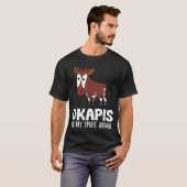 Grappige Okapi Liefhebber Okapis Zijn Mijn Geest T-shirt (Voorkant volledig)