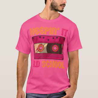 Grappige Old School Hip Hop Cassettes Grappige Rap T-shirt