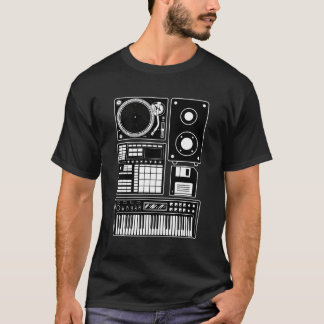 Grappige Old School Hip Hop Rapper Beat Maker Rap  T-shirt