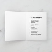 Grappige Oldometer 40e verjaardag Kaart, Sarcastis Kaart (Binnen)