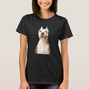 Grappige olieverf voor hondenmoeder en honden vade t-shirt