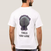 Grappige Olifant Heads en Tails T-Shirts (Achterkant)