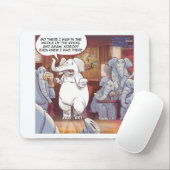 Grappige Olifant in de Kamer Muismat (Met muis)