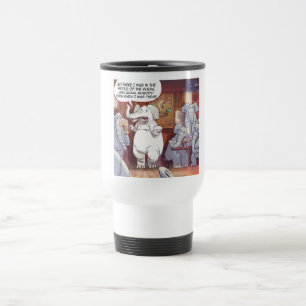 Grappige Olifant in de Kamer Reisbeker