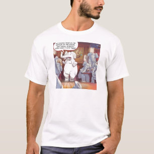 Grappige Olifant in de Kamer T-shirt