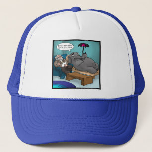 Grappige Olifant In Therapie Kaarten T-Shirts Cade Trucker Pet