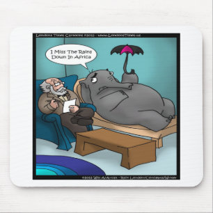 Grappige Olifant in Therapie Muismat