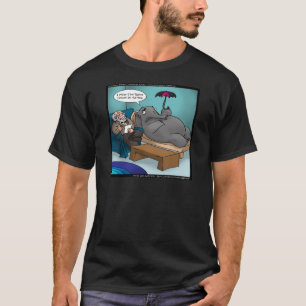 Grappige Olifant in Therapie T-shirt