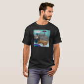 Grappige Olifant in Therapie T-shirt (Voorkant volledig)