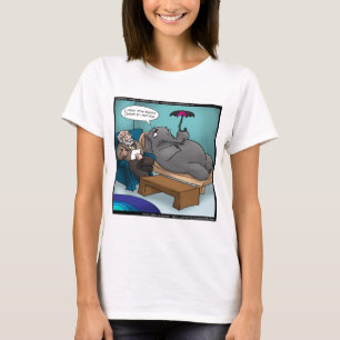 Grappige Olifant in Therapie T-shirts & Tops