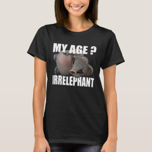 Grappige olifant outfit voor volwassenen en kinder t-shirt