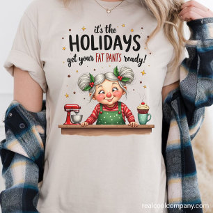 Grappige oma, maak je dikke broek klaar Tri-Blend shirt