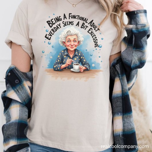 Grappige Oma T-shirt - Functionele Nana