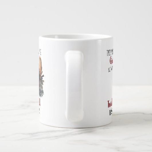 Grappige oma wilde kalkoen jagen Mok (Achterkant)