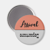 Grappige Omkeerbare Koraal Grijs Vaatwasser Magneet (Voorkant / Achterkant)