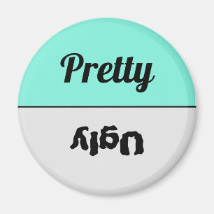 Grappige Omkeerbare  Lelijke Vaatwasser Magneet