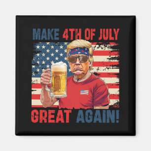 Grappige Onafhankelijkheidsdag Trump maakt 4 juli  Magneet
