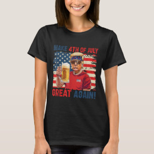 Grappige Onafhankelijkheidsdag Trump maakt 4 juli  T-shirt