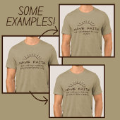 Grappige onbeleefde zonneschijn sarcastische zin G Tri-Blend Shirt