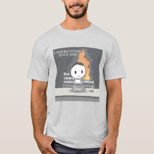 Grappige Onderbezetting Sinds 2020 Apotheekmedewer T-shirt