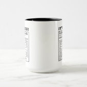 Grappige ondernemer voedingsfeiten cadeau voor baa mok (Midden)