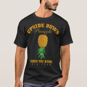 Grappige ondersteboven ananas die je kent Hawaii z T-shirt