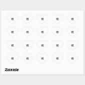 Grappige Onderwijzer Bezem Gebroken Vintage Hallow Hart Sticker (Vel)