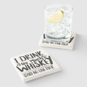 Grappige onderzetters, Whiskey Onderzetters (Zijkant)