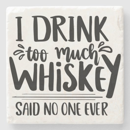Grappige onderzetters, Whiskey Onderzetters (Voorkant)