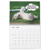 Grappige Ondeugende Hond Kalender (Mar 2026)