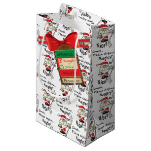 Grappige Ongehoorzame Kerstman of Nice Klein Cadeauzakje