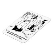 Grappige online dating Cartoon op een Magneet (Linkerzijde)