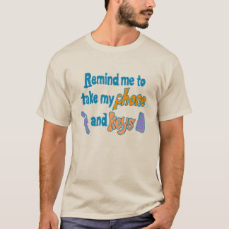 Grappige Onoplettende ADHD Vergeetachtigheid Herin T-shirt
